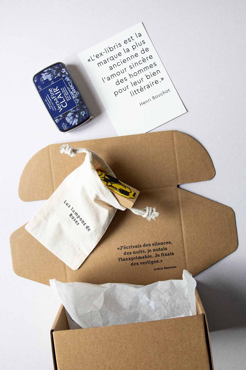 Envoltorio ex-libris lector