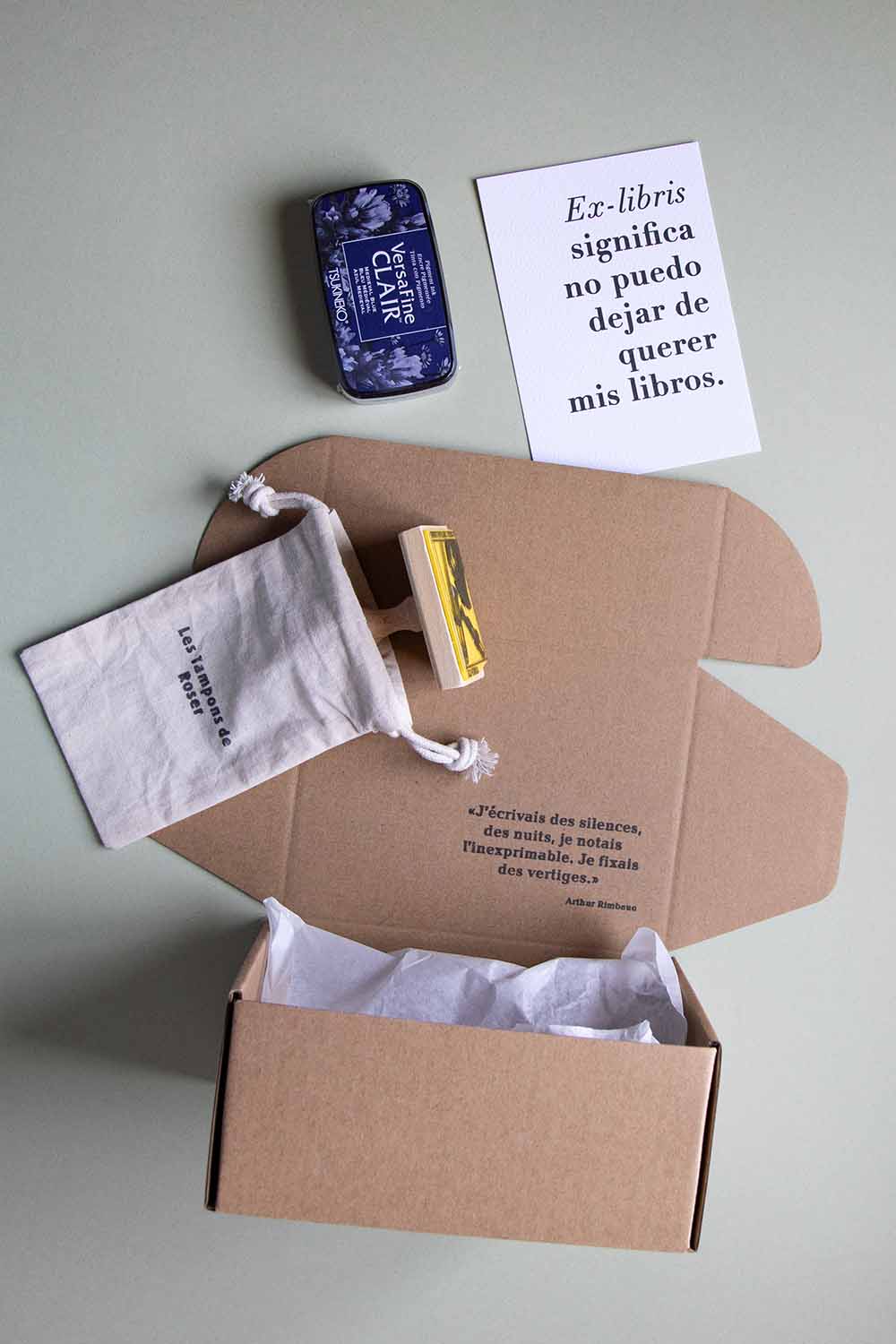 Envoltorio ex-libris metales