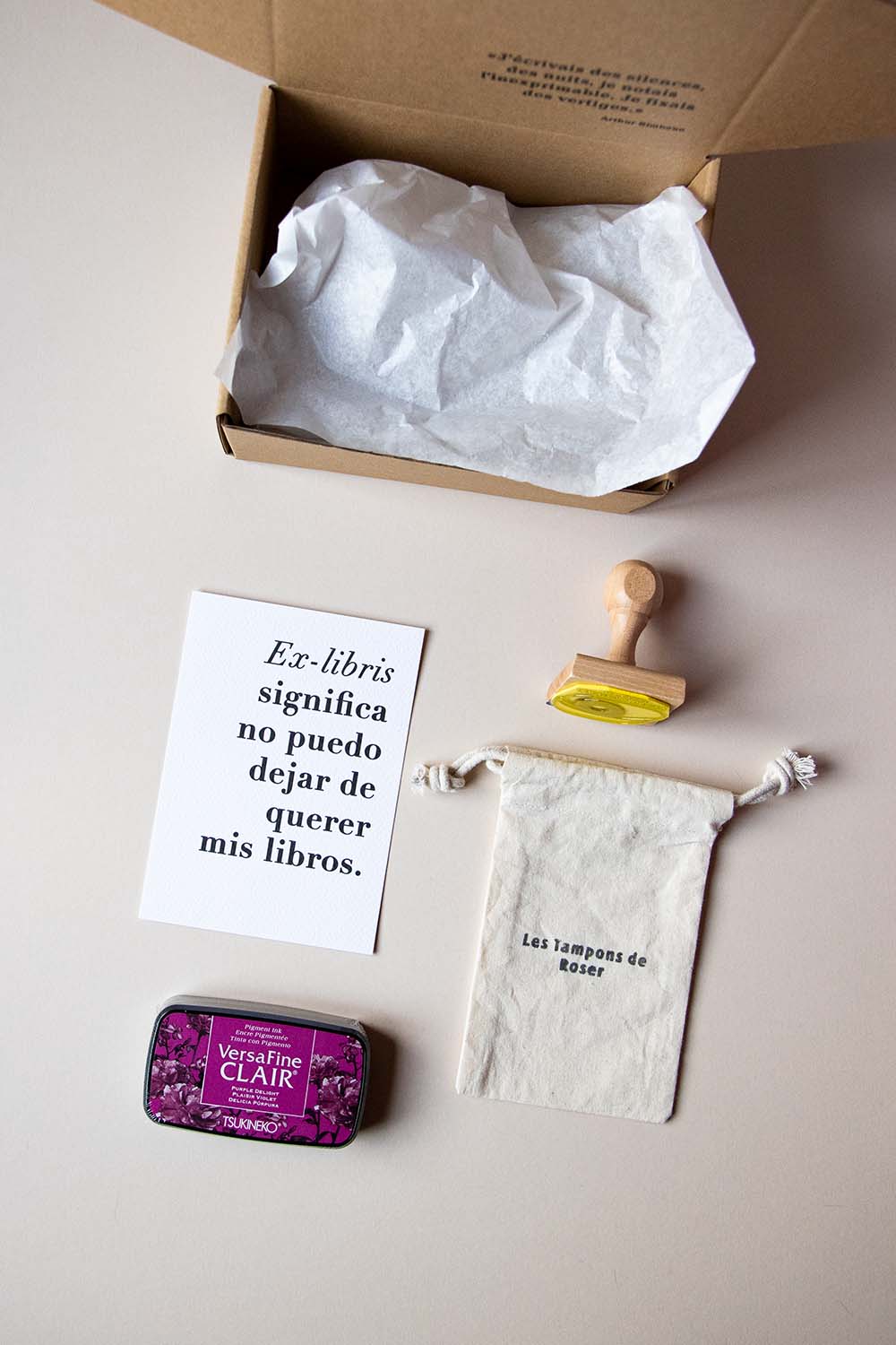 Envoltorio ex-libris ojo