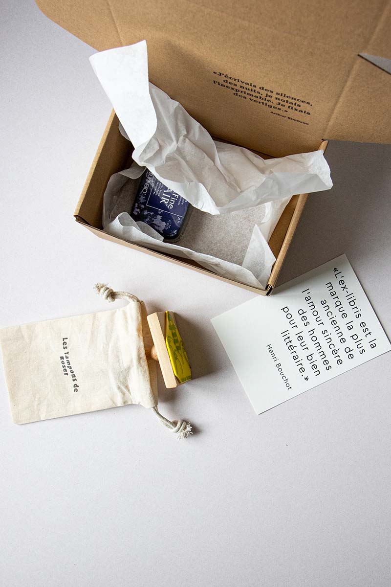 Envoltorio ex-libris al faro