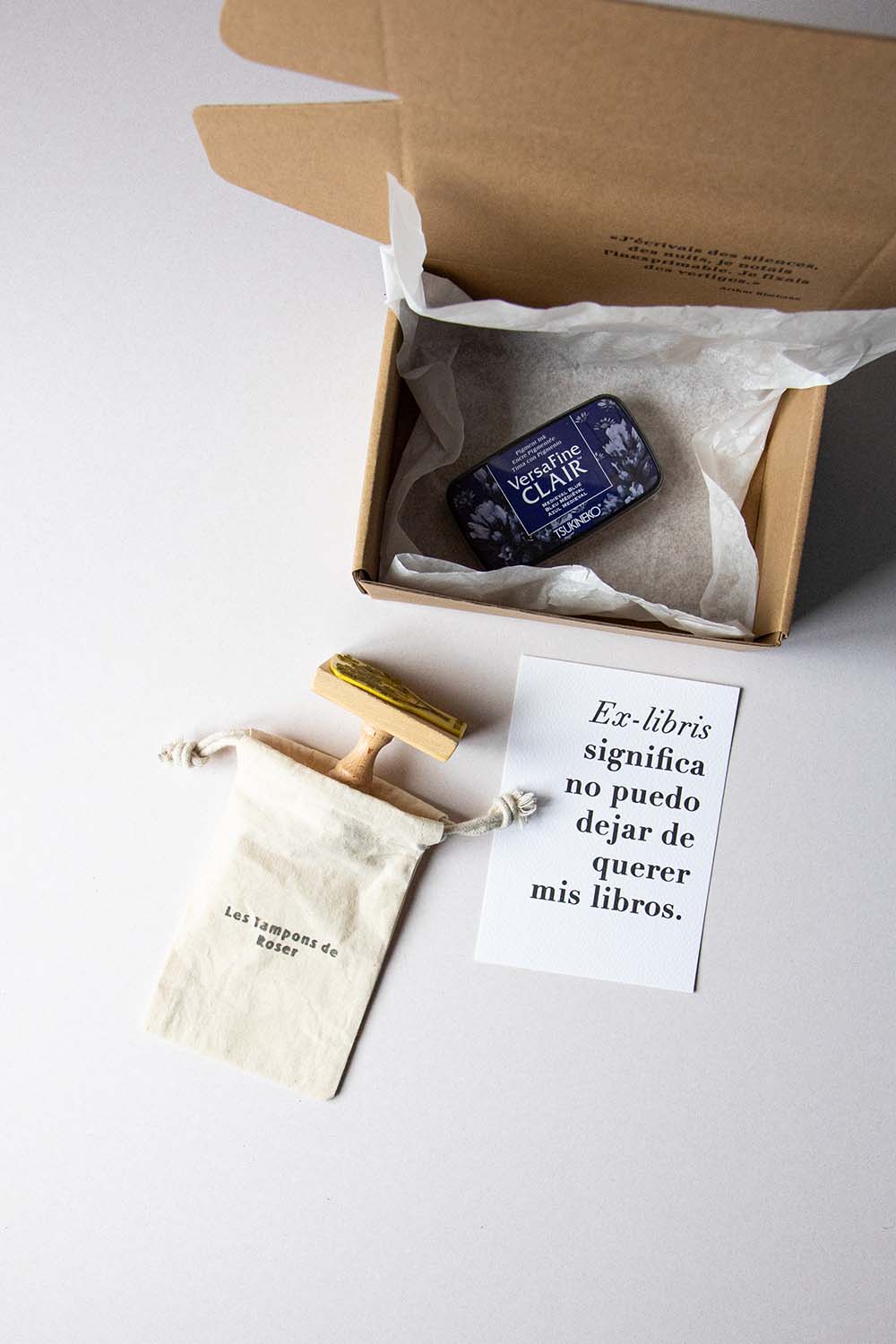 Envoltorio ex-libris casita de pájaro