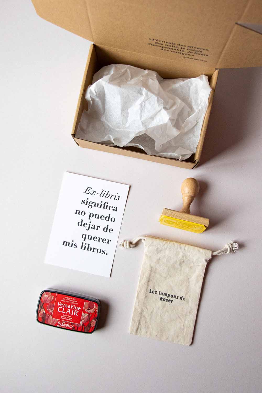 Envoltorio ex-libris El que come croissants