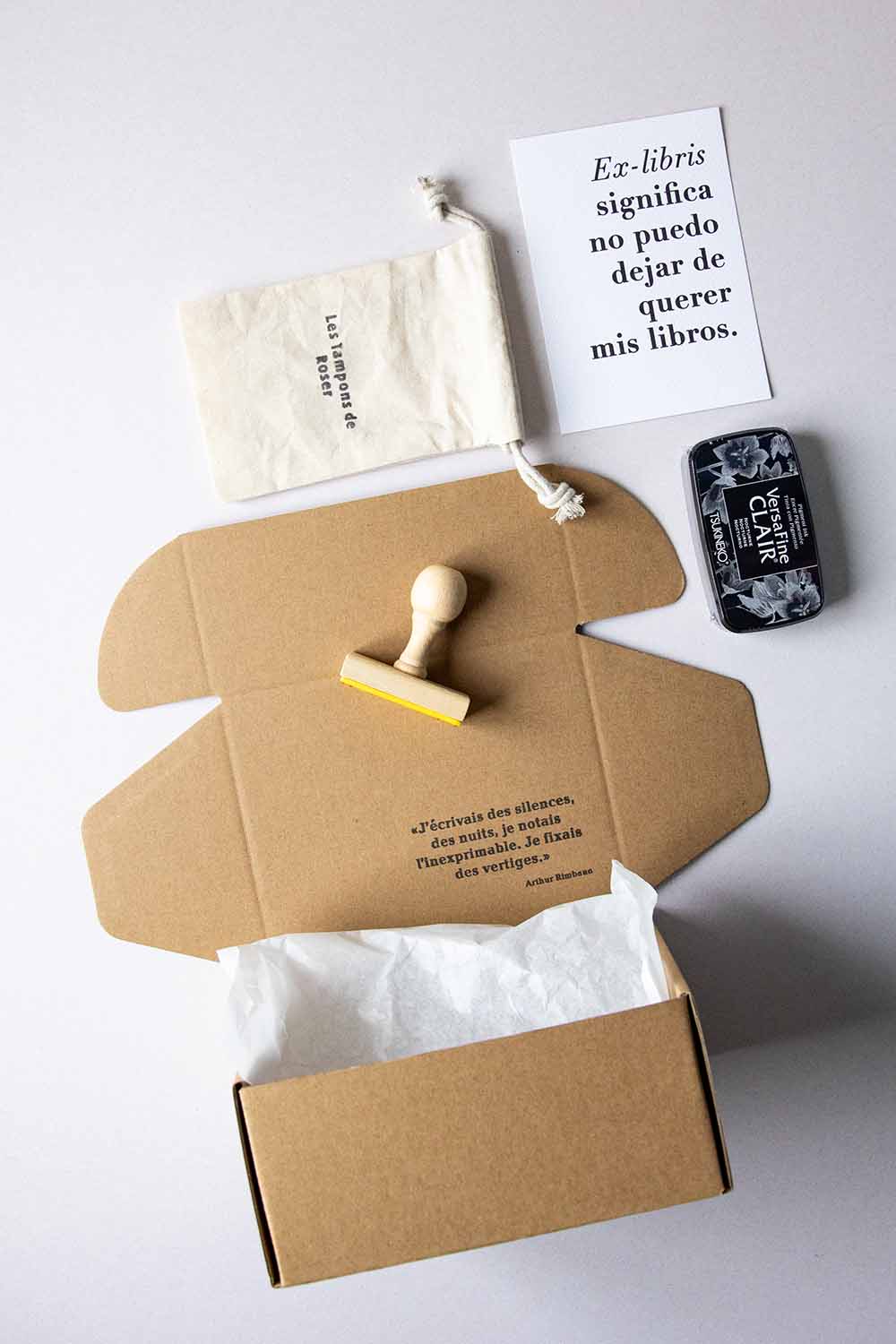 Envoltorio ex-libris lectura